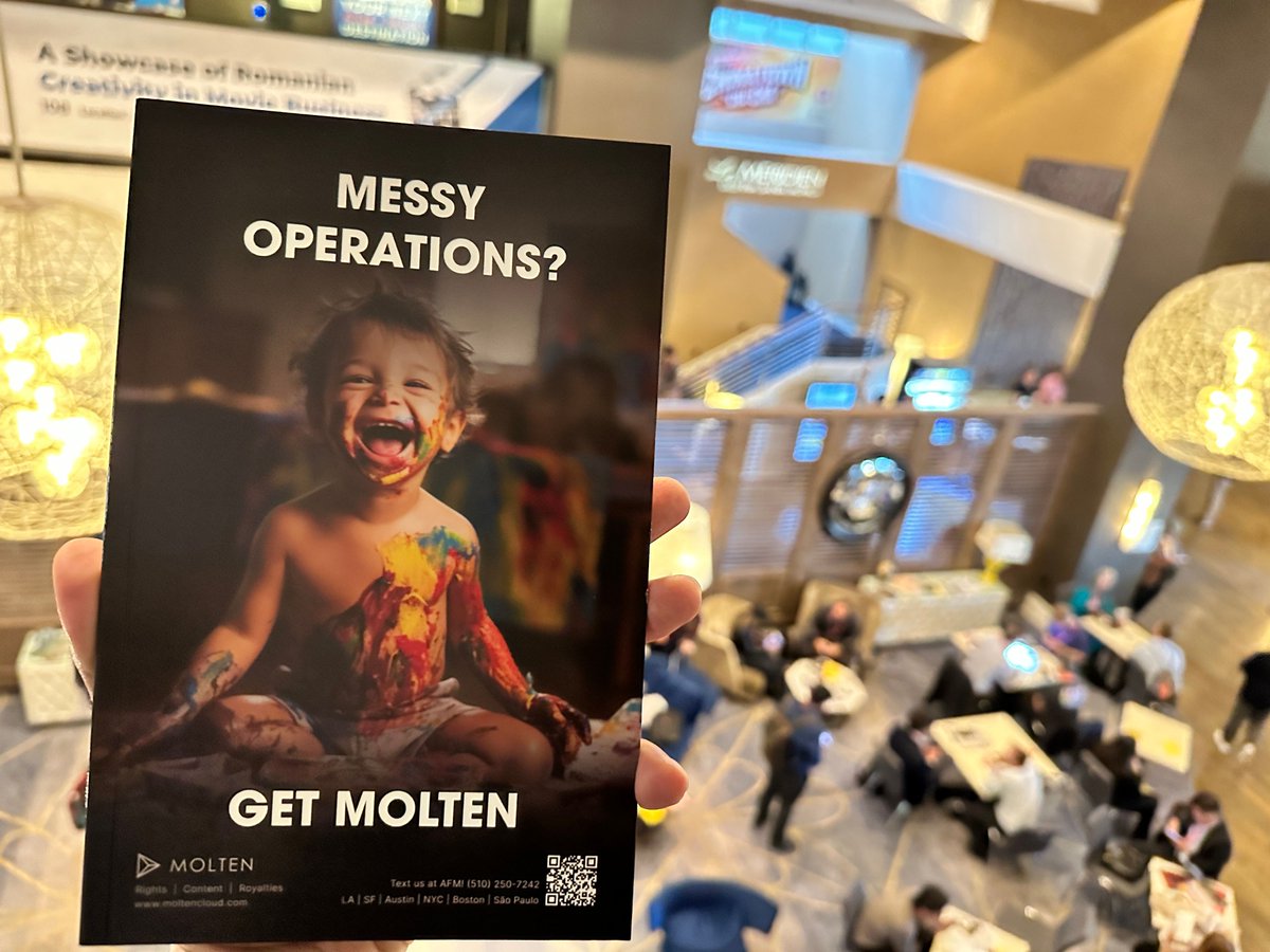 molten_inc's tweet image. Messy Operations? If you're feeling the impact of all of the work that goes in to a successful film market, we have good news: it doesn't have to be this difficult. 

Streamline your operations with MOLTEN.

#Streamlined #Simplified #MediaOperations #Film #AFM2023 #Distribution
