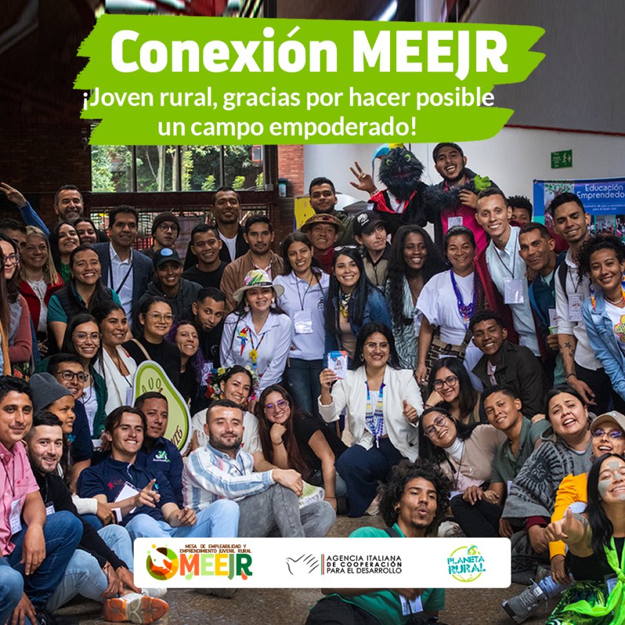 ¡Tienes el poder de marcar la diferencia! Estamos en el proceso de caracterización para nuestro proyecto "Juventudes: el Campo en Movimiento".🌿Si perteneces a la Mesa de Empleabilidad y Emprendimiento Juvenil Rural, no dudes en responder esta encuesta👇🏽
 bit.ly/conexionmeejr_…