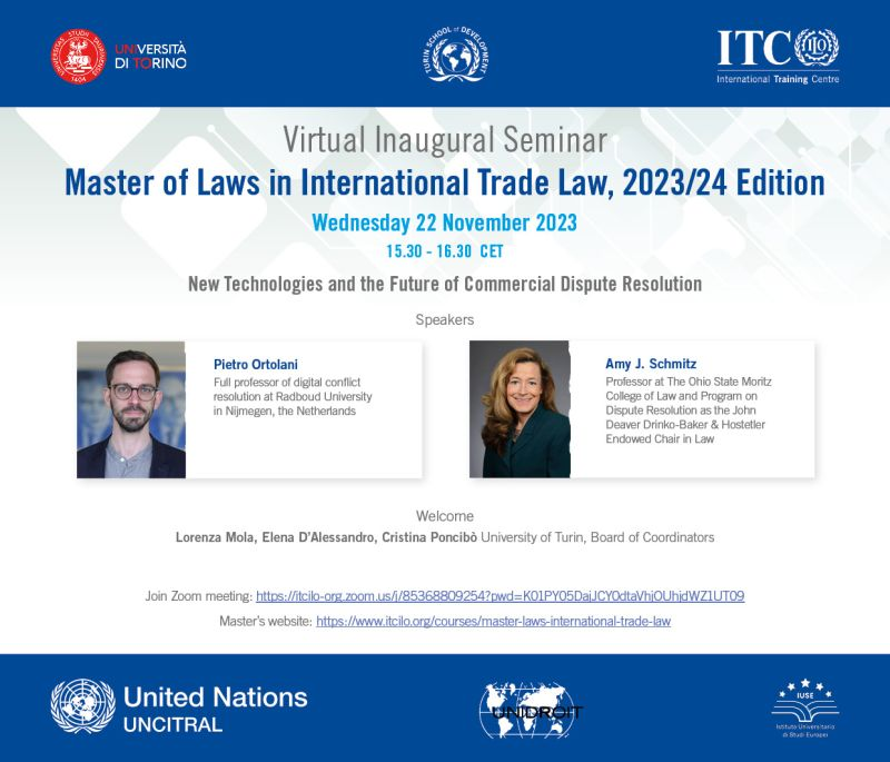 Looking forward to discussing #AI and #Arbitration with my good friend @pietroortolani @UNCITRAL #TrainingCenter @moritzlawllm @OSU_Law @OSUGlobal