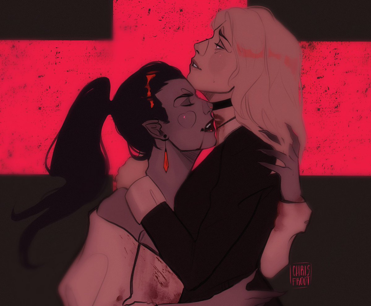 vampires will never hurt you. 
/// #mercymaker 

#widowmaker #mercy ///