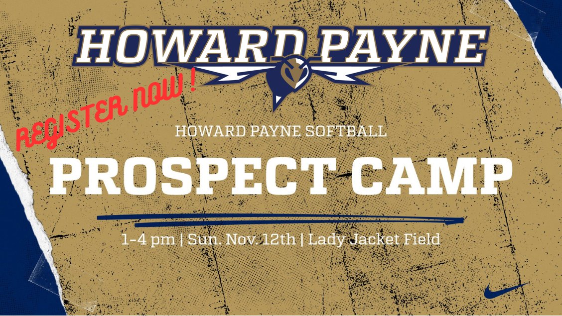hputxsoftball's tweet photo. HPU Softball announces Prospect Camp on Nov. 12th - Sign Up Now https://t.co/EO2WaNBUwl https://t.co/XeUBXaWyFY
