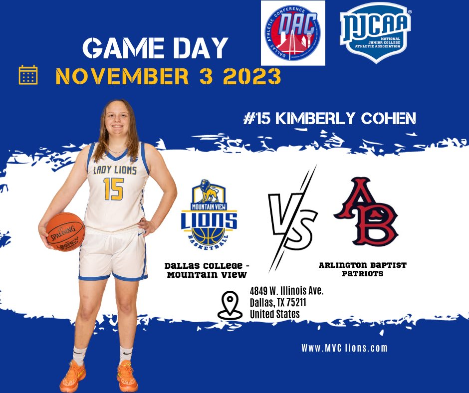 It’s FINALLY here! It’s GAME DAY let’s goooooooo Lady Lions 💪🏽🏀#MVCproud