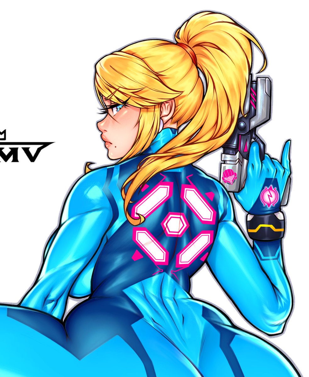 Samus Aran/Metroid Commissioned by @DarlingModified