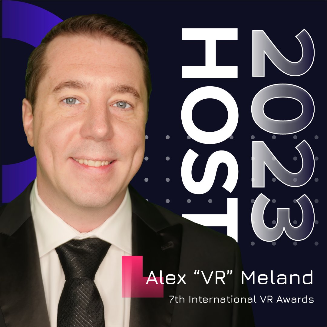 🌟 Breaking News: The one and only Alex "VR" Meland <a href="/Alex__VR/">ALEX VR</a> of <a href="/BtweenRealities/">Between Realities - VR Podcast</a> takes the stage as our host for the VR Awards 2023! Expect a night of epic proportions where the boundaries of virtual become limitless. #VRA23 #EpicHost 🚀🥽✨
