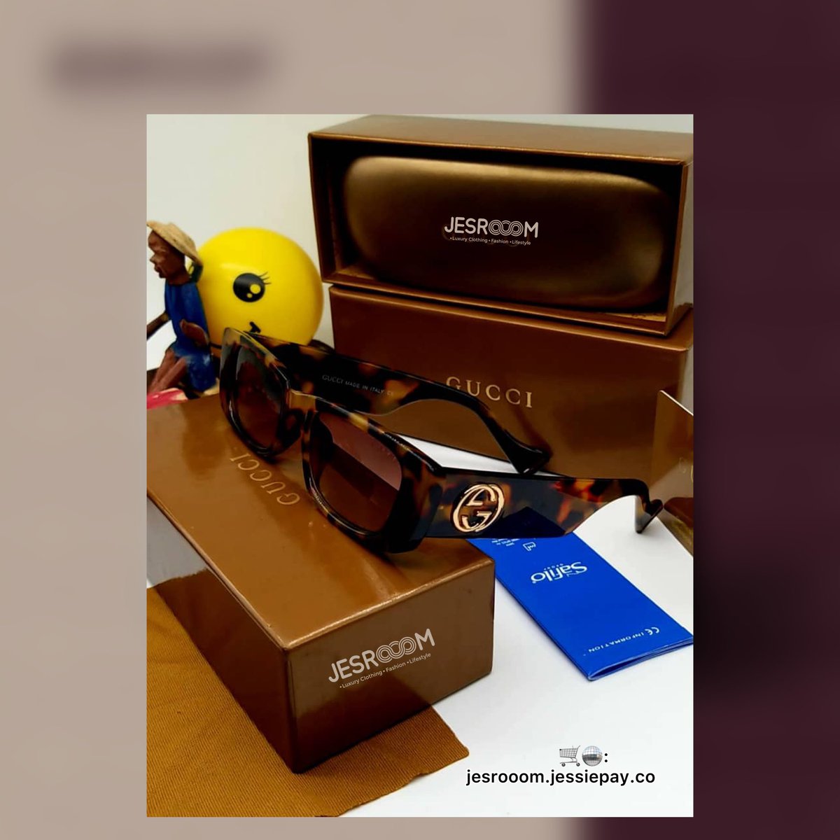 jesrooom's tweet photo. Shade your way to chic with our designer sunglasses! 😎🌟 

Get ready to turn heads and protect your peepers in style. 

Grab yours now for just N10,000! ☀️ 
🛒Shop🛍️ via 🪩: https://t.co/LfLIuDGvJQ link in bio.

NATIONWIDE DELIVERY 🚚 https://t.co/Jx2ycbW3Sh