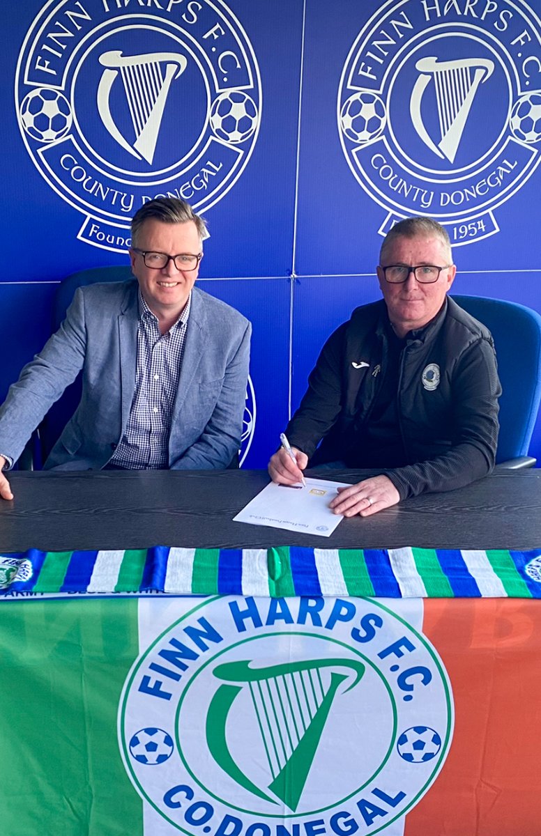 FinnHarpsFC's tweet photo. We are delighted to confirm Darren Murphy as Head Coach of Finn Harps FC #UTH

https://t.co/9BdeYUjCZD https://t.co/qrQxpTWi8J