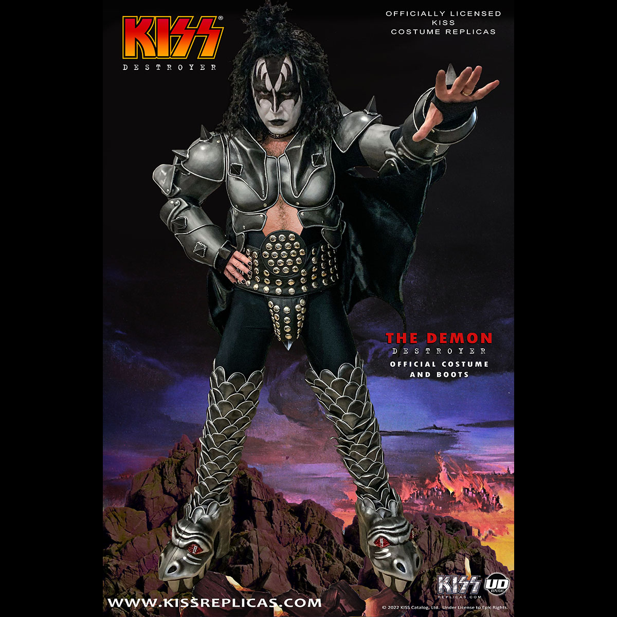 KISSReplicas's tweet photo. Official KISS Costumes
Order Yours Today at https://t.co/vCZmN8Lc9j
#KISSreplicas #KissCostume #OfficialKISScostume #kisscosplay #kisskosplay #kissboots #kissband #realdeal #genesimmons #destroyer #UDreplicas #cosplay #endoftheroad https://t.co/4WphuxaV7X