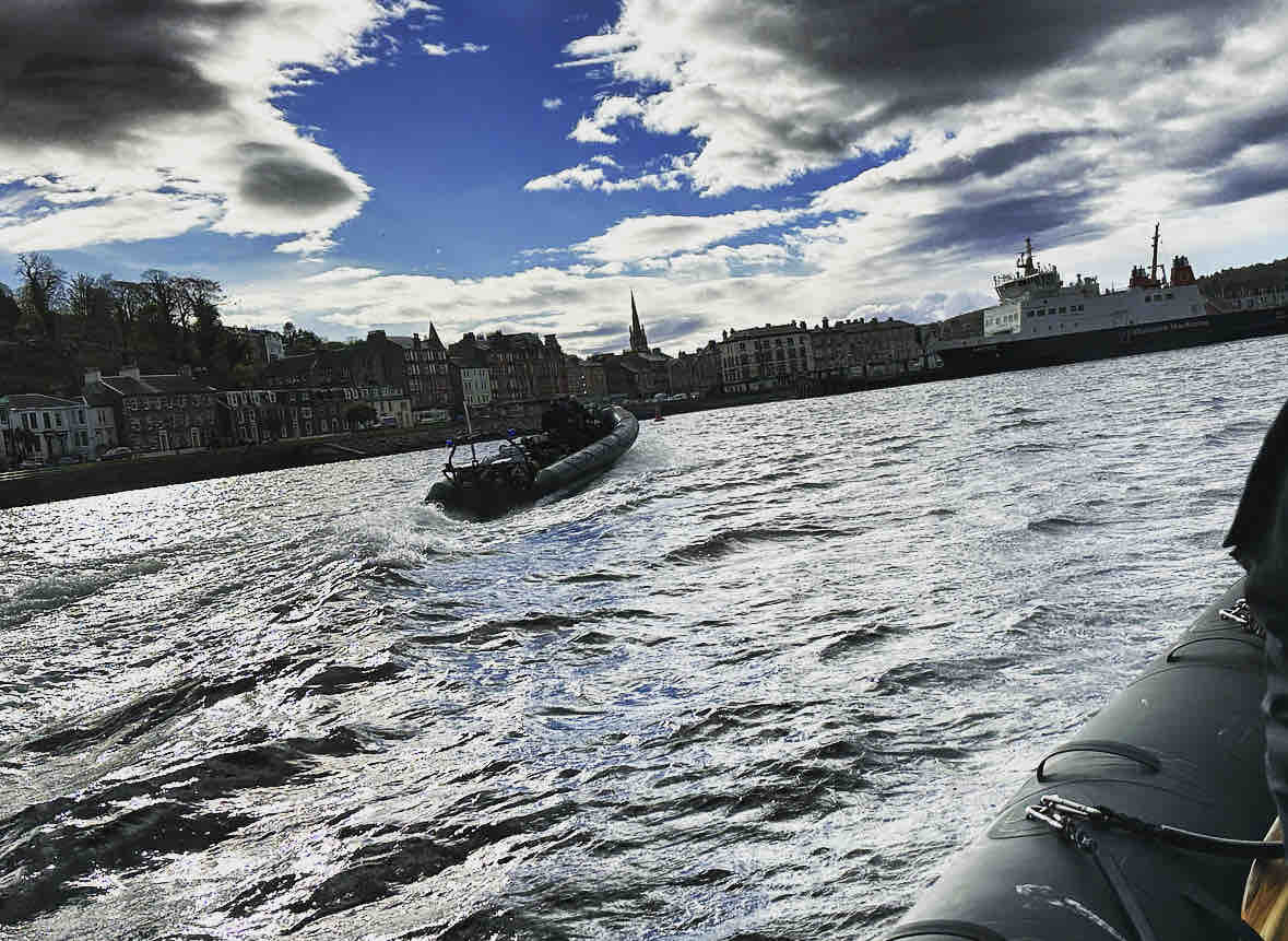 PSOSbpc's tweet image. Our West Coast Small Port Team were deployed to Isle of Bute today to carry out visits with partner agencies. Officers had cause to board a vessel and a 35 year old male was reported to the Procurator Fiscal for being in possession of controlled drugs #projectkraken #portsafe