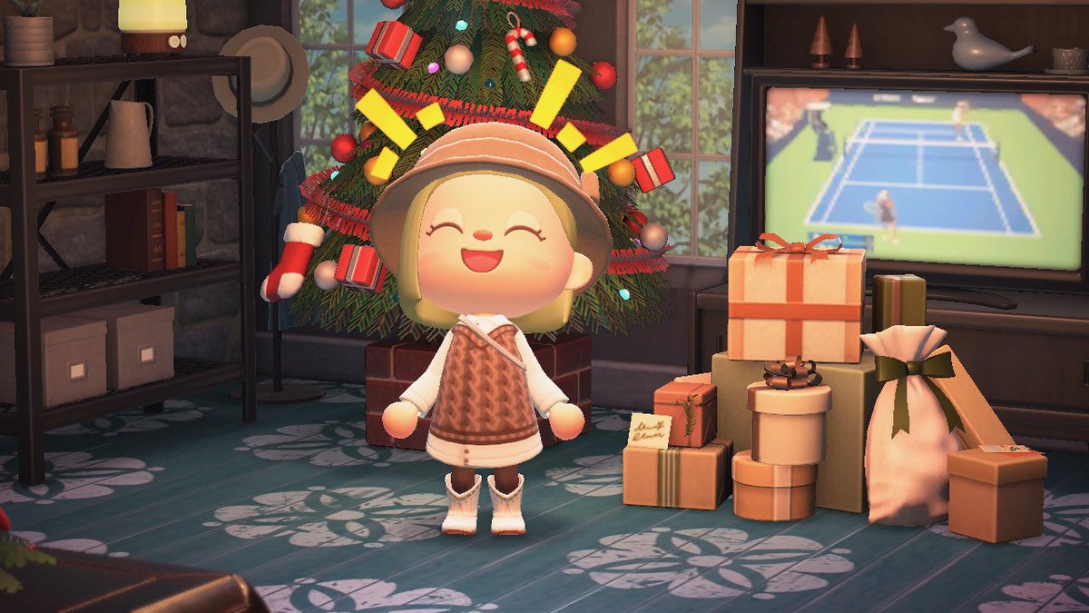 VirgiAcnh's tweet photo. Llega noviembre , yo automáticamente: 🎄
#ACNH #NintendoSwitchOnline #Animalcrossing #Navidad #xmas 
Si sois igual que yo , mandarme fotitos de vuestra decoración 🤭 https://t.co/YAcfwJlsI8