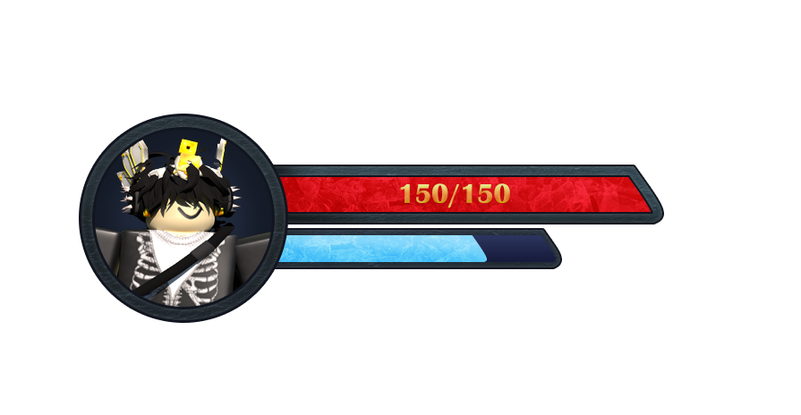 474creations's tweet photo. Practice RPG Inspired HP Bar, my first time using photoshop.

#uiuxdesign #RobloxDev #robloxart #RTC #uidesign #RobloxUI https://t.co/LDaFiXiJfx