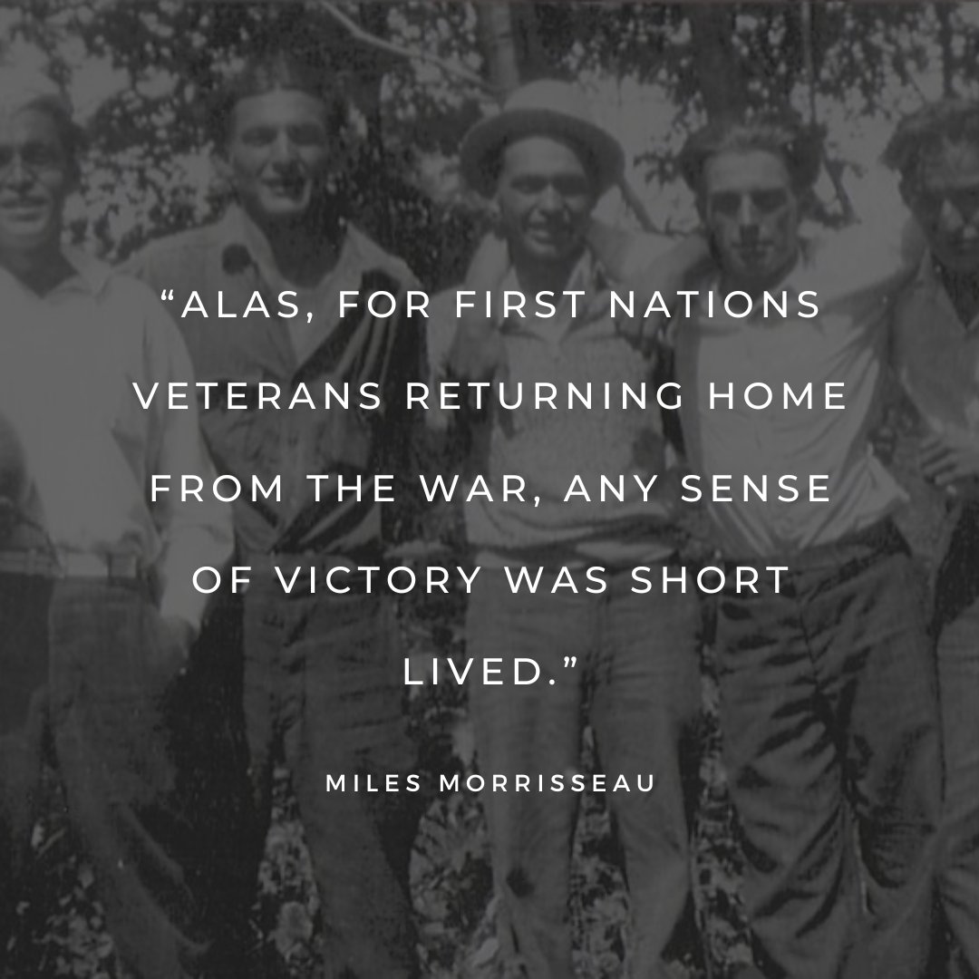On this #Indigenous #VeteransDay , we pay tribute to the courage Indigenous veterans, whose contributions often went uncelebrated. Today and every day, we are grateful for their sacrifice, resilience, and bravery. #LestWeForget