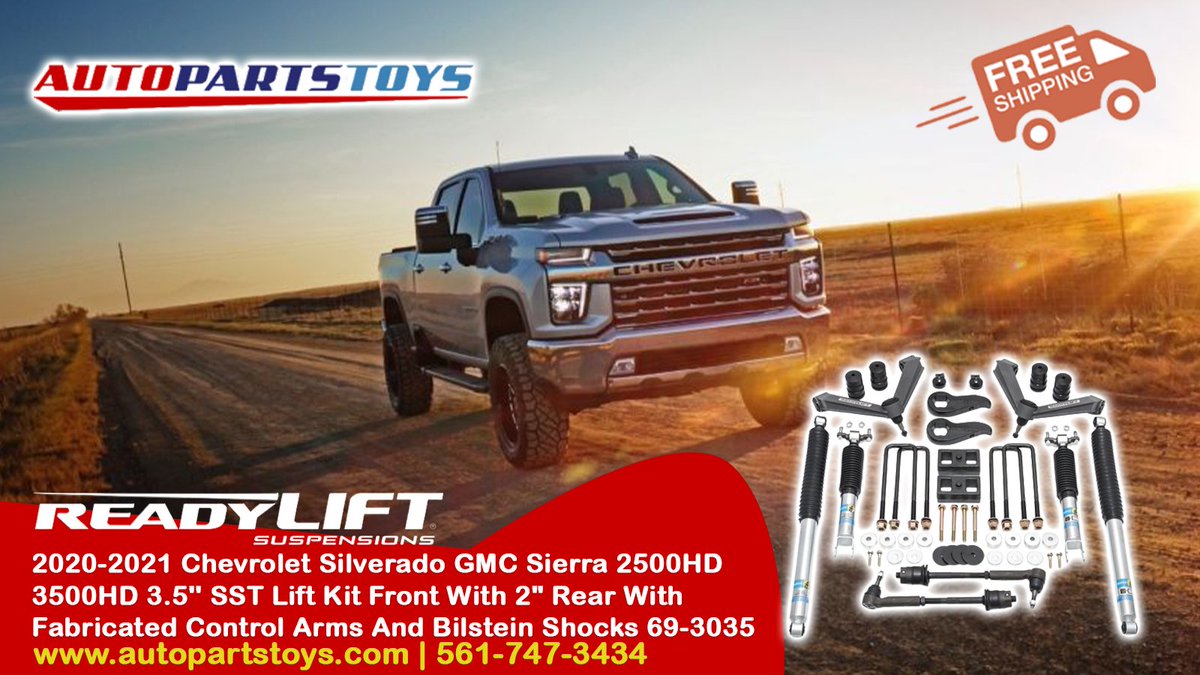 autopartstoys's tweet photo. ReadyLIFT 3.5'' SST Lift Kit: Elevate Your Silverado/Sierra 2500HD/3500HD
Order your ReadyLIFT 3.5'' SST Lift Kit today and start planning your next adventure!
#readylift #sstliftkit #liftedtrucks #silverado #sierra #2500hd #3500hd #offroad #overlanding #adventure #liftkit https://t.co/g1SgR4sCsV