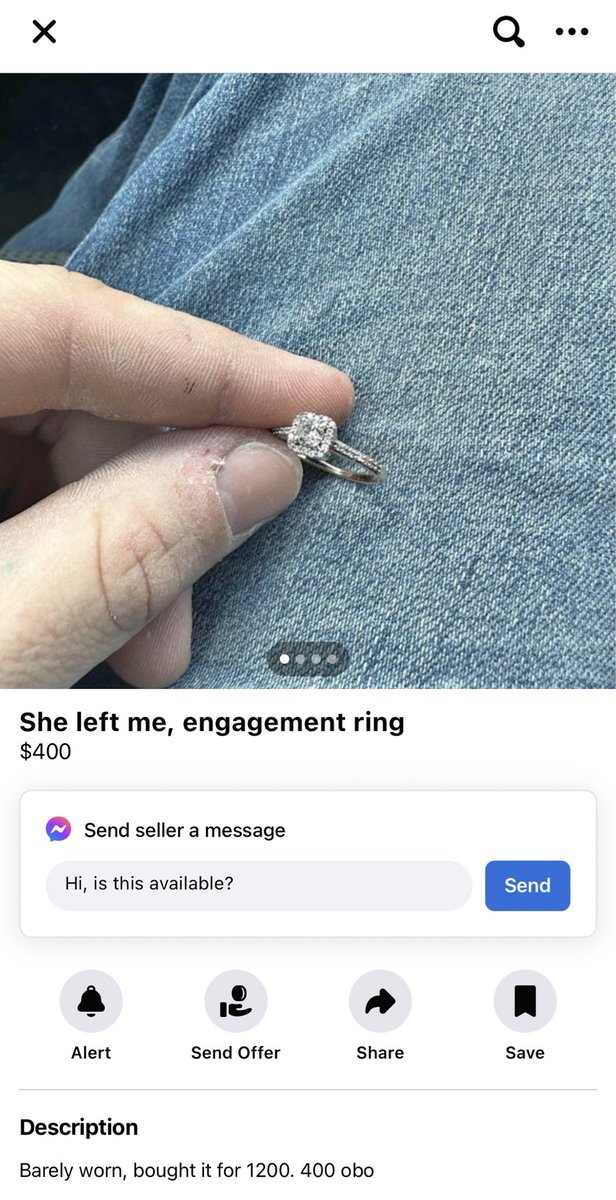 Today on Facebook Marketplace…