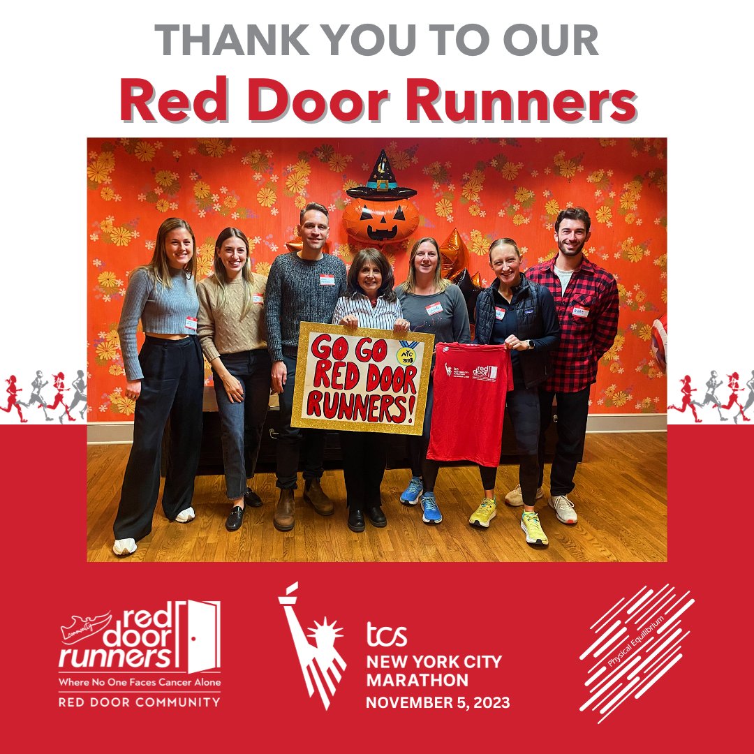 RedDoorCm's tweet image. 🏃‍♀️🗽🏃‍♂️Let&apos;s give a big cheer for our 23 amazing #RedDoorRunners as they gear up for the 2023 #TCSNYCMarathon this Sunday!🎉👏 There is still time left to support our incredible marathon team! Visit bit.ly/2023RDR to learn more.

 #FreeCancerSupport #RedDoorCommunity #RDC