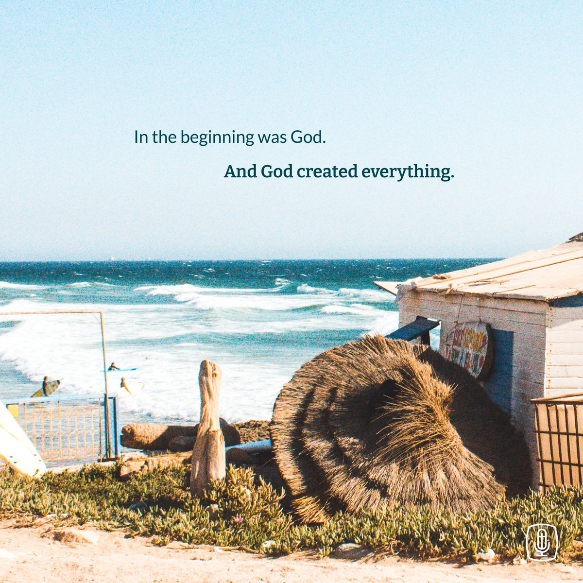 CLEARANDSIMPLE1's tweet photo. In the beginning was God. And God created everything. To learn more about how God made the world, read or listen to “Creation” here: https://t.co/1gMQEVQb0t https://t.co/PWan6YPg7i