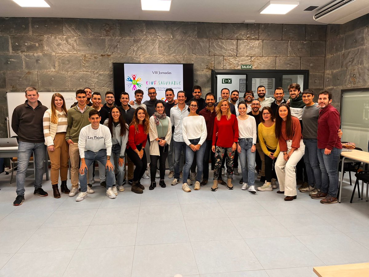 Buenas reflexiones en las VIII Jornadas de la Red de investigación <a href="/edufisaludable/">edufisaludable</a>. 
📄¡Seguimos aprendiendo, trabajando e investigando!