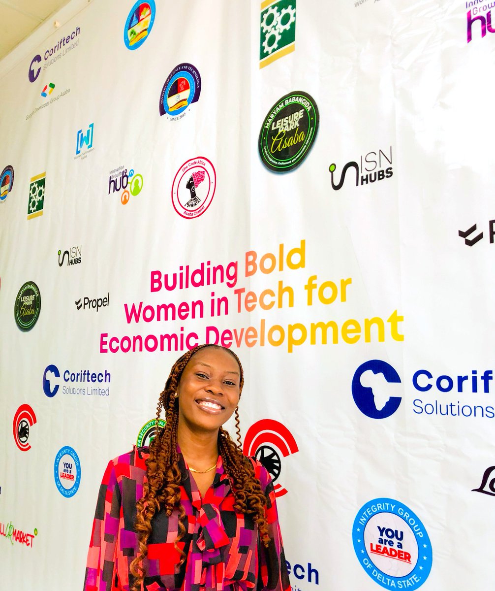 UmurhurhuTega's tweet photo. I attended my first tech summit today π
Yes it's a big deal for me, I was able to restrategize my approach to the vast world of tech and of course network
All thanks to #coriftech for this π₯ https://t.co/vuojHnYd2V