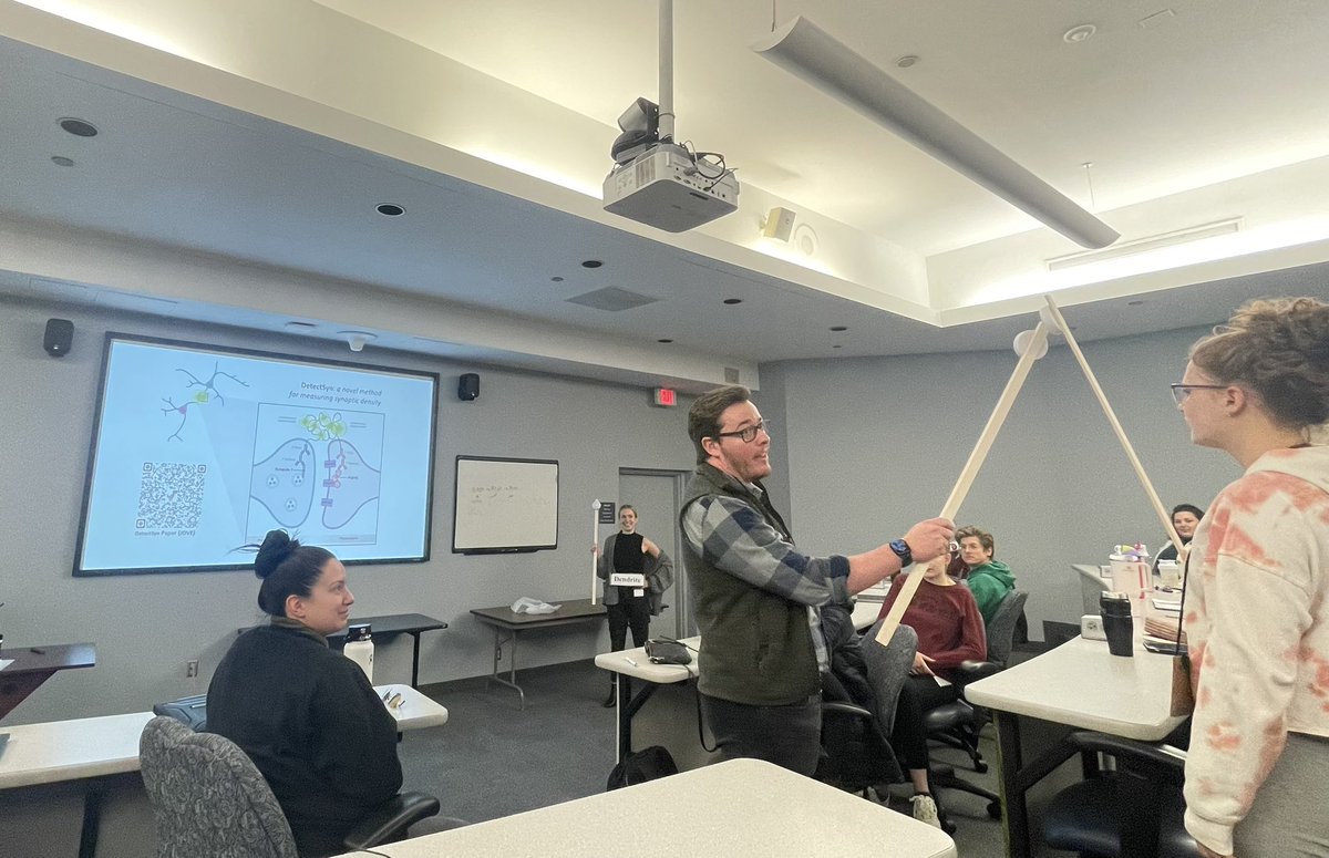 Wake Forest Graduate Programs in Neuroscience (@wakeneurograd) on Twitter photo We had a blast exploring GABA B receptors in Alzheimer's Disease with <a href="/Colin_McArdle95/">Colin McArdle</a> today in Neuroscience Tutorial! 🔎Awesome work coming out of the <a href="/raabgraham_lab/">Dr. Kimberly Raab Graham</a>! 🧠 We had a blast exploring GABA B receptors in Alzheimer's Disease with <a href="/Colin_McArdle95/">Colin McArdle</a> today in Neuroscience Tutorial! 🔎Awesome work coming out of the <a href="/raabgraham_lab/">Dr. Kimberly Raab Graham</a>! 🧠
