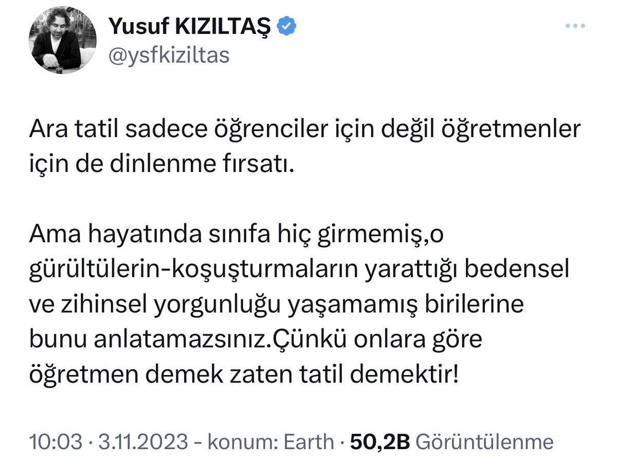 ogretmenlersyfs's tweet photo. https://t.co/7nkznKh9x8