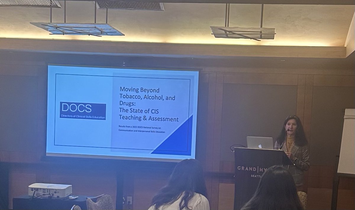 Lisa Auerbach (@lisarauerbach) on Twitter photo How are we assessing interpersonal and communication skills? #DOCS2023 #AAMC23 <a href="/AAMCtoday/">AAMC</a> <a href="/DOCSEducators/">Directors of Clinical Skills Education</a> How are we assessing interpersonal and communication skills? #DOCS2023 #AAMC23 <a href="/AAMCtoday/">AAMC</a> <a href="/DOCSEducators/">Directors of Clinical Skills Education</a>
