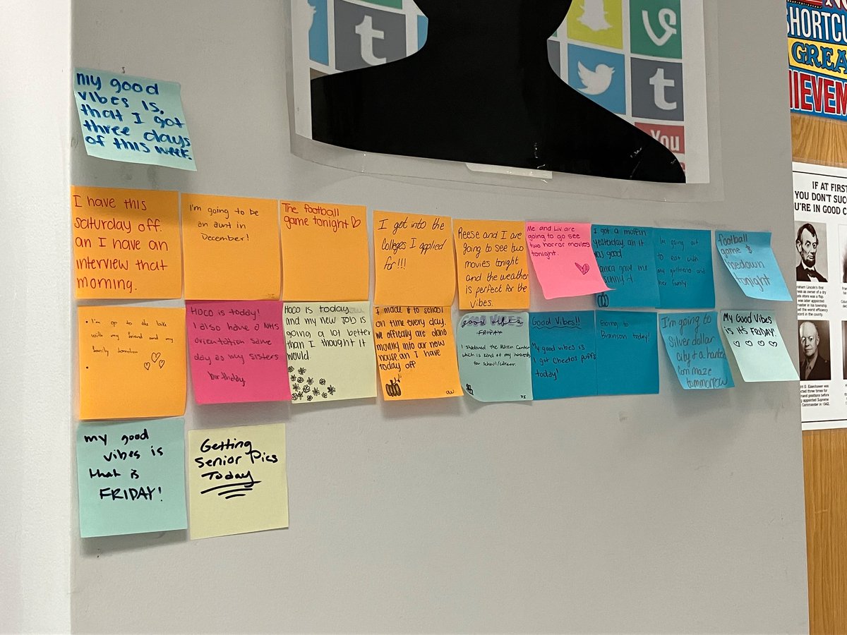 Adrienne Deckard (@adriennedeckard) on Twitter photo Happy Good Vibes Friday!
Healthcare can get heavy. GO CAPS Medical ends each week on a positive (sticky) note! It’s always the right season to plant a good vibes garden in your classroom.
<a href="/officialSPS/">Springfield Public Schools</a> <a href="/SPSCCR/">SPS College & Career Readiness</a> <a href="/NetworkCAPS/">CAPS Network</a> <a href="/SGFChamber/">SGF Mo. Chamber</a> <a href="/GOCAPSedu/">GO CAPS</a> <a href="/KarenAKunkel/">Karen Kunkel</a> Happy Good Vibes Friday!
Healthcare can get heavy. GO CAPS Medical ends each week on a positive (sticky) note! It’s always the right season to plant a good vibes garden in your classroom.
<a href="/officialSPS/">Springfield Public Schools</a> <a href="/SPSCCR/">SPS College & Career Readiness</a> <a href="/NetworkCAPS/">CAPS Network</a> <a href="/SGFChamber/">SGF Mo. Chamber</a> <a href="/GOCAPSedu/">GO CAPS</a> <a href="/KarenAKunkel/">Karen Kunkel</a>