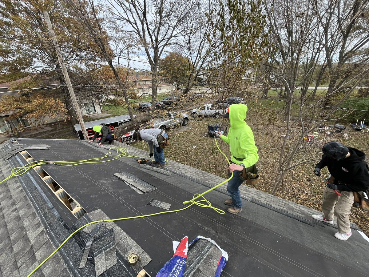 Great week with lots of action <a href="/Habitat_org/">Habitat for Humanity</a> projects and our partner in associate immersions, Fager Framing with their project sites