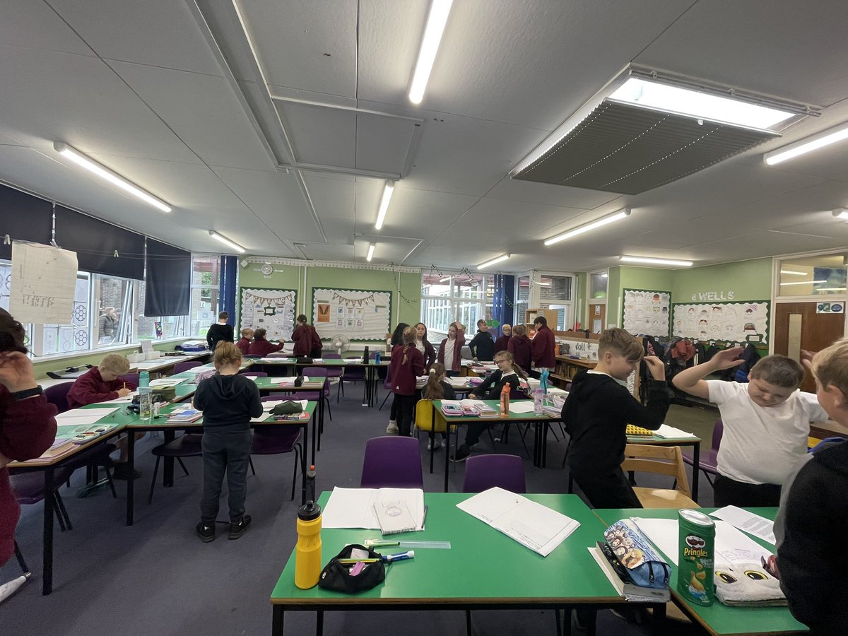 Today we came up with our own actions to retell a suspense story