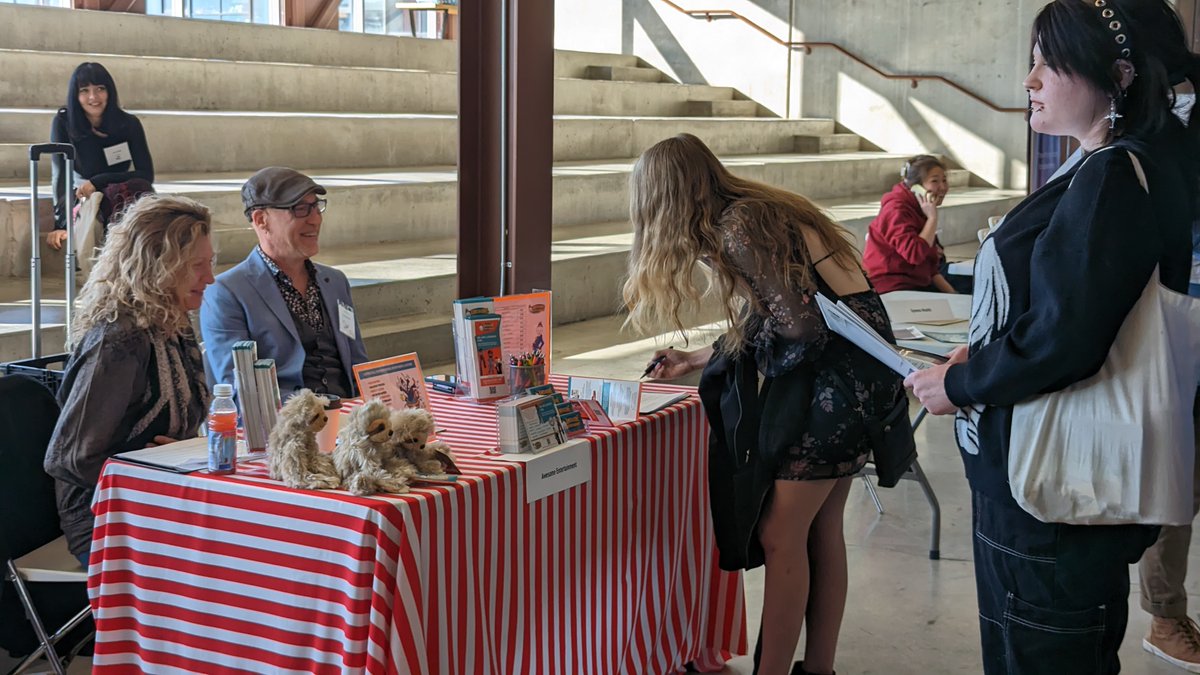 Connections were made at today's career fair! Seeing our students' talent shine was great as they showed off their work to prospective employers for career and internship opportunities! #CCADedu