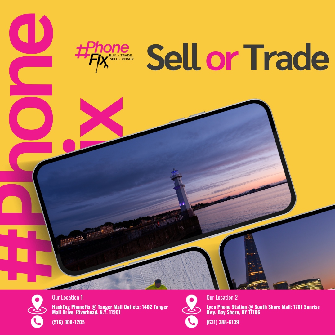 HashTagPhoneFix's tweet image. 📱Thinking of an upgrade? Whether you want to sell or trade, #PhoneFix is your ultimate stop! Capture life's moments with the best devices in hand.

Your next best device is just a trade away!

#TradeInMagic #UpgradeWithUs #TechSwap #DeviceRevolution #SwitchAndSave #NextGenPhone