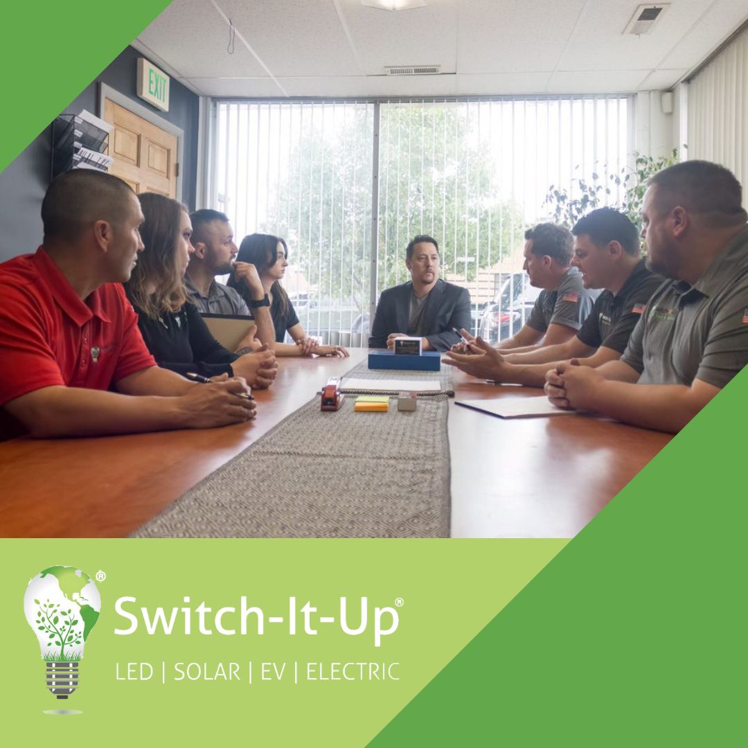 SwitchItUpLED's tweet image. Our team is working hard everyday to learn how we can grow and better serve our customers.

From our team to yours - have a great weekend!
#SwitchItUpInc #LEDLighting #LEDUpgrades #EVStations #Electricians #StartUpBusiness #SmallBusinessTurnedLarge #SolarPanels #HaveaGreatWeekend