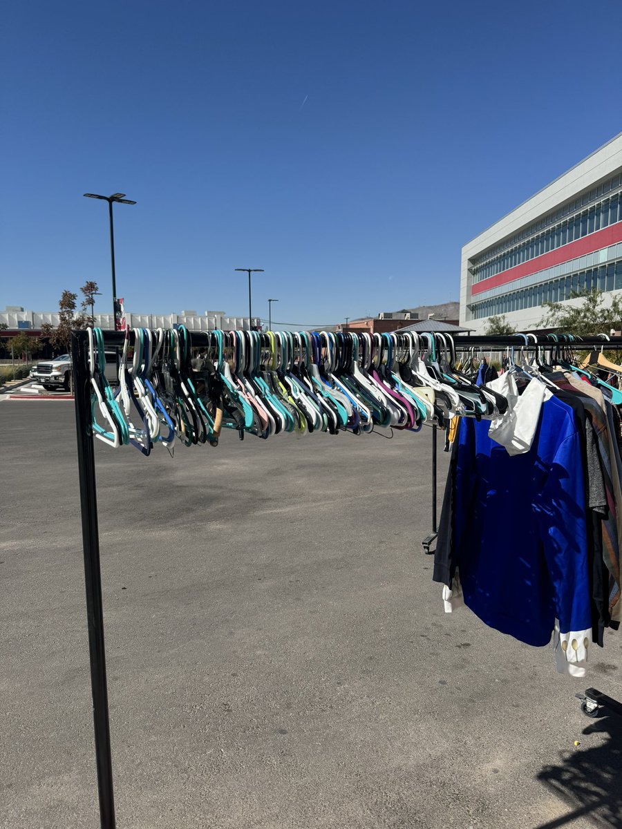 The Fox Closet hosted a free pop-up shop during lunch. We disbursed approximately 125 pieces of clothing and 20 pairs of shoes! The Fox Closet is supported by donations from our staff and community. Students can access the Fox Closet throughout the year by visiting Mr. Vicario.