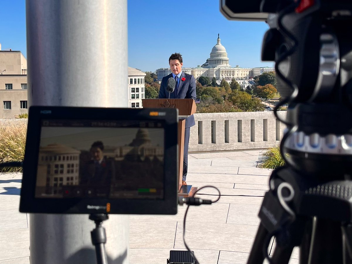 CanEmbUSA's tweet photo. And thatโs a wrap! Always great to have Prime Minister Trudeau in Washington, D.C. ๐จ๐ฆ๐บ๐ธ #ViewFrom501 #FriendsPartnersAllies https://t.co/Hok5URFChE