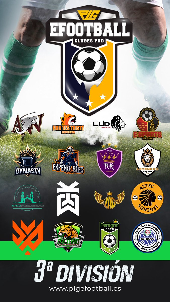 PLG_Spain's tweet photo. @UEC__eSports @CCF_eSports @EuropaEsports @CFIgualada_eS @CMineraeSports @RagnarSons_ES @jugoneseclub @Palanquista_eSp @e_veguin @TeamEliteVFO @ADUAeSports @CFCM_eSports @TheWarlocksTeam @Zero_Empathy_ @WeewKlas @Unlimited_PS5 @djwilly73_vfx @TazasBuenas @puntogofre @FerreGarcia16 🏆🆒

👉🏻 3ª DIVISIÓN - PLG #6PLG

@ALPHAWOLFS2 @LyokFoxEAFCPS5 @noutestriste @LUD_ESPORTS @esports_CDM @DynastyEsports0 @TH4_Spain @RoyalKieSports @Al_Rezar @azteclegends @LagazosLegends @KODEgamingFIFA @AnimersionGames @PRGRN_eSports @eSportsCDVical @Leyendas_EC 

🔥🎮 https://t.co/tY3pMDx5Qk