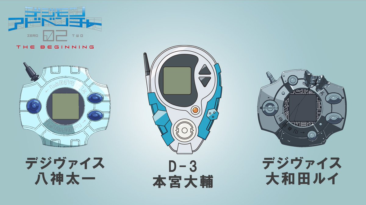Digimon_Freaks's tweet photo. Estos son los #Digivices de #DigimonAdventure02TheBeginning
El de #DigimonAdventureLastEvolutionKizuna los #D3 de #Digimon02 y el primer digivice de #Lui.
Este último tine un tono gris por el personaje, diseñado por #KenjiWatanabe #Digimon https://t.co/ylLm7mGBCq