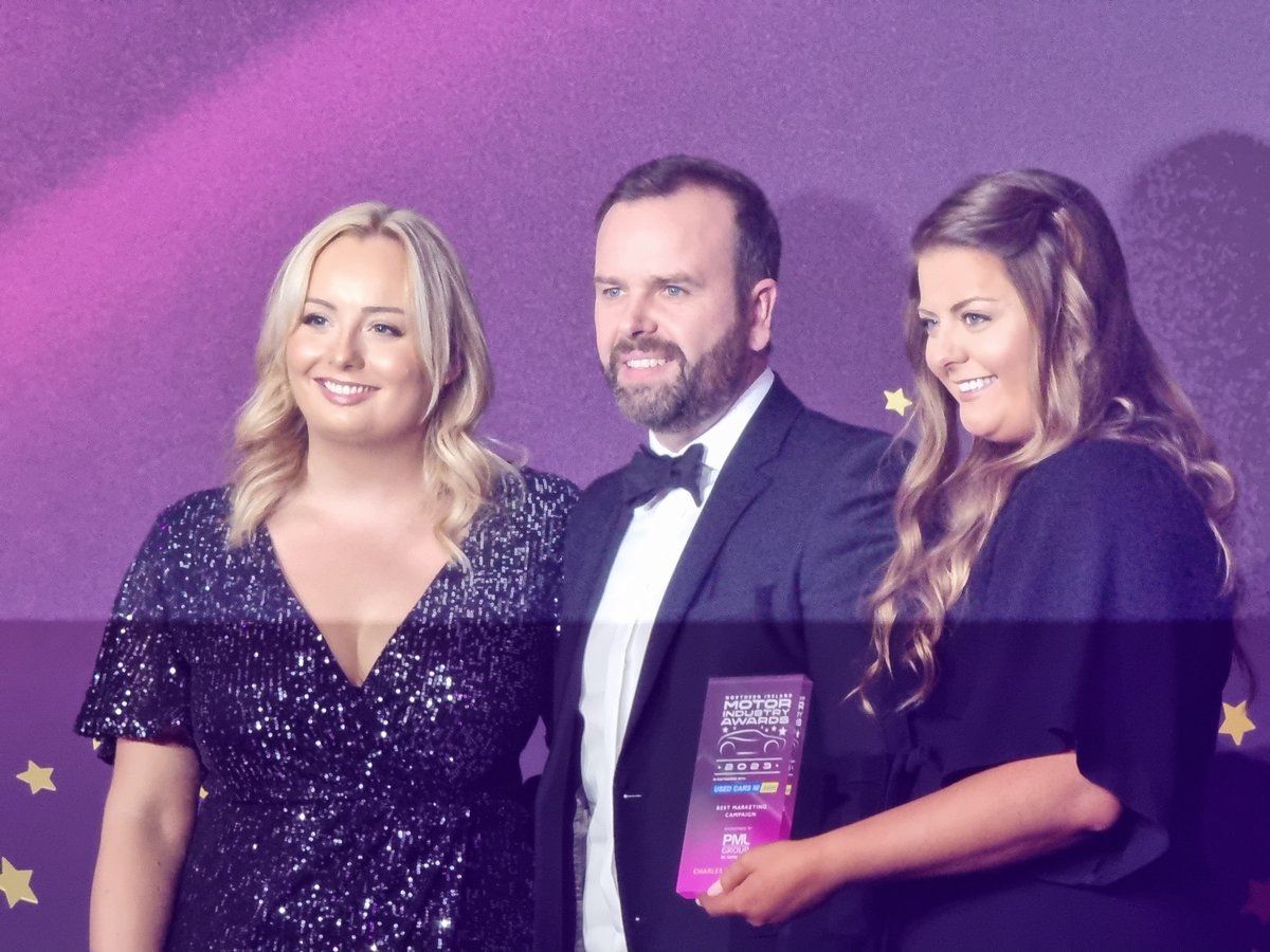 Best Marketing Awards goes to <a href="/CharlesHurstGRP/">Charles Hurst</a> at Northern Ireland Motoring Awards 2023