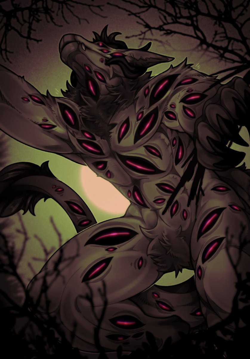 CoffeeEel's tweet photo. @poofmonster Also trail cam alt. 
That was my last digital comm c: https://t.co/GIchOxp09N