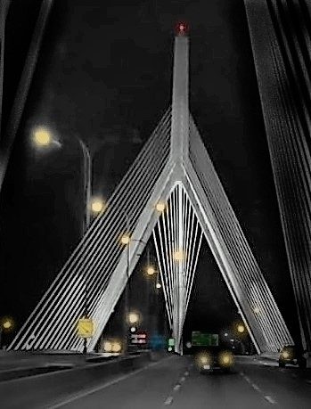 MassDOT's tweet photo. Tonight 11/2, the #ZakimBridge #LongfellowBridge #ForeRiver and #BurnsBridge will light white for Lung Cancer Awareness. https://t.co/GkiOvtL9v9