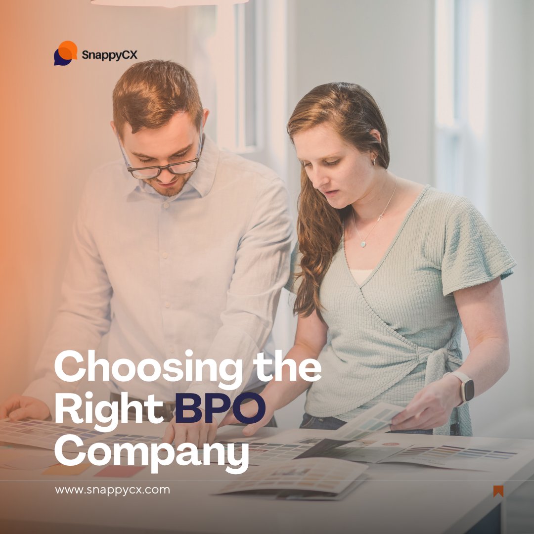 TheSnappyCX's tweet photo. So you’ve decided to outsource your service operations to improve efficiency, reduce costs and increase customer loyalty, but you have no idea how to choose the right vendor.

Here are a few tips to help you when choosing a BPO company.

#SnappyCX #BPO #Outsourcing https://t.co/eUoF81TdrW