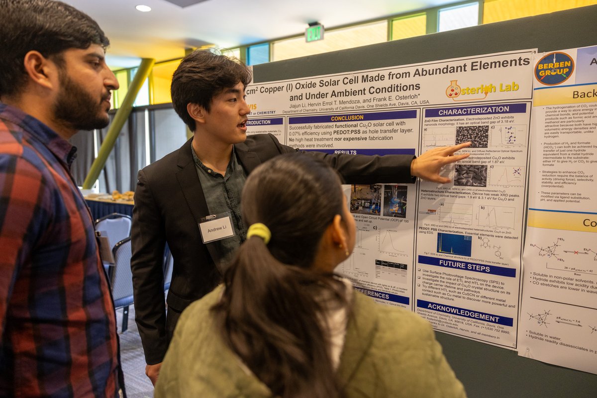 The <a href="/UCDChem/">UC Davis Department of Chemistry</a> 2023 Inorganic Chemistry Symposium was a hit with students, faculty and guests. Thank you to our organizers, guest speakers and sponsors, which include <a href="/Chevron/">Chevron</a>, <a href="/ScienceAdvances/">Science Advances</a> and <a href="/RoySocChem/">Royal Society of Chemistry</a>! 

📷: Greg Watry/@UCDavis