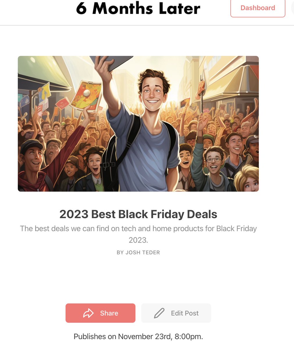 JoshTeder's tweet photo. This month, I'm offering exclusive access to deal alerts on the products I've covered, PLUS a FREE Black Friday shopping guide! Sign up for my newsletter today and get ready to save some money this holiday season! https://t.co/EpzpSDhHoI https://t.co/w0VyujGhCb