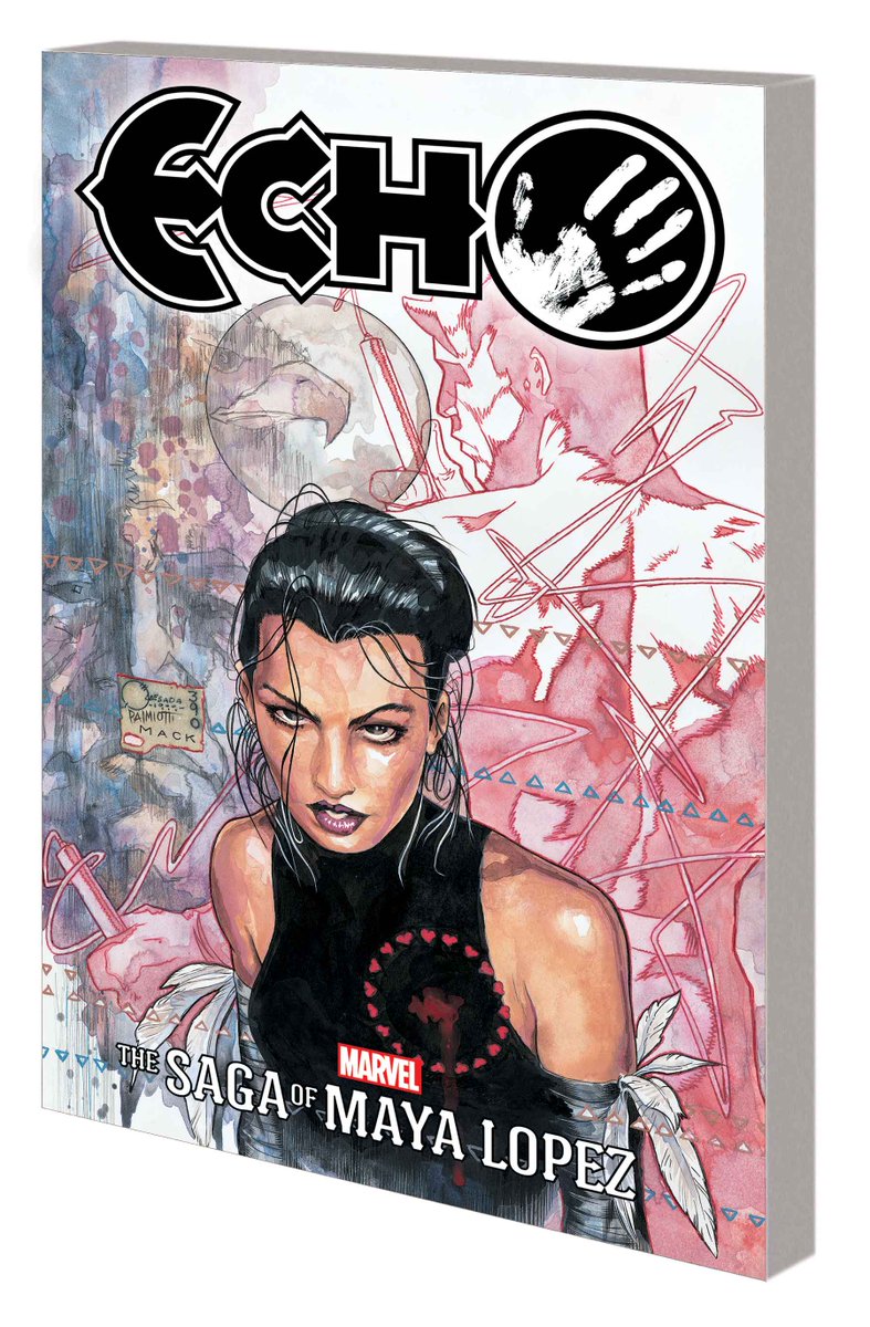 manwithoutfear's tweet image. If you're interested in Echo's first appearances in Marvel comics, check out:

DAREDEVIL: PARTS OF A HOLE (DDV2 #9-15) and
DAREDEVIL: VISION QUEST (DDV2 #51-55)

These two arcs will be reprinted in next week's
ECHO: THE SAGA OF MAYA LOPEZ TPB