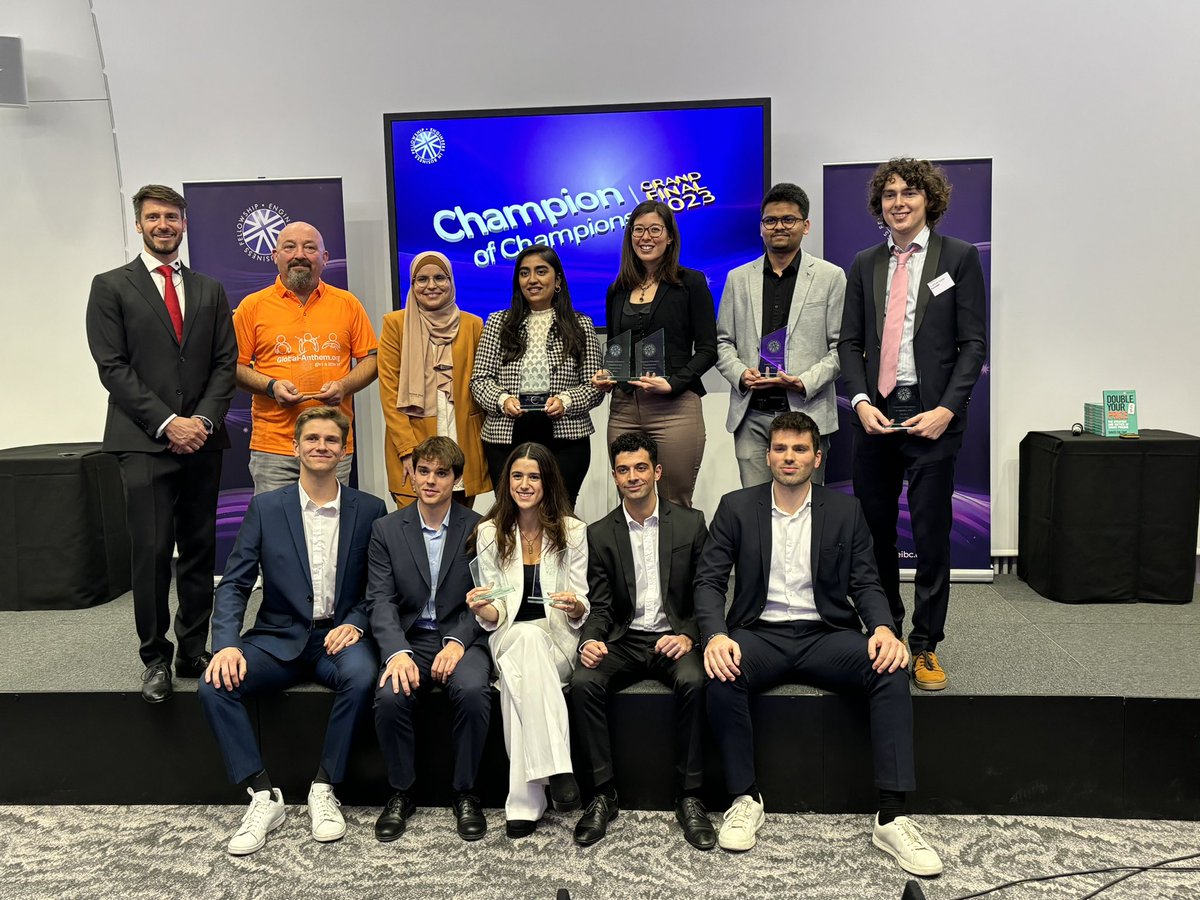 ESBFcharity's tweet image. And the Champion of Champions Grand Final 2023 winners are…. 🥁🥁🥁Dot Stores, Meta Futura Aerospace, Squaser, Global Anthem,
Pipeline Organics, and PCOSENS. 

Find out which awards they won on LinkedIn. #EIBCGrandFinal #ChampionofChampions #UKEngineering