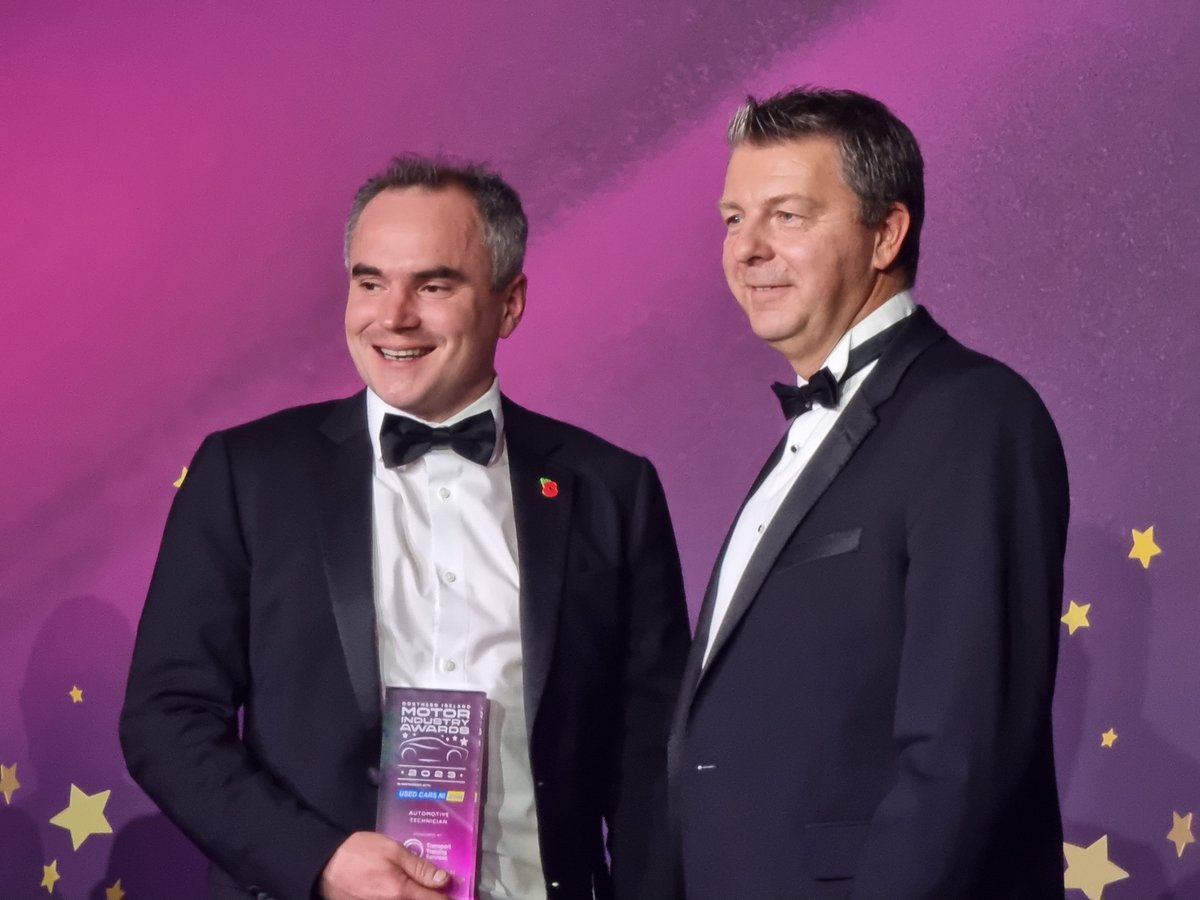 John Mulgrew (@newsmulg) on Twitter photo Michael Fenton of <a href="/CharlesHurstGRP/">Charles Hurst</a> wins Automative Technician of the Year <a href="/usedcarsni/">Used Cars NI Ltd</a> #nimawards Michael Fenton of <a href="/CharlesHurstGRP/">Charles Hurst</a> wins Automative Technician of the Year <a href="/usedcarsni/">Used Cars NI Ltd</a> #nimawards