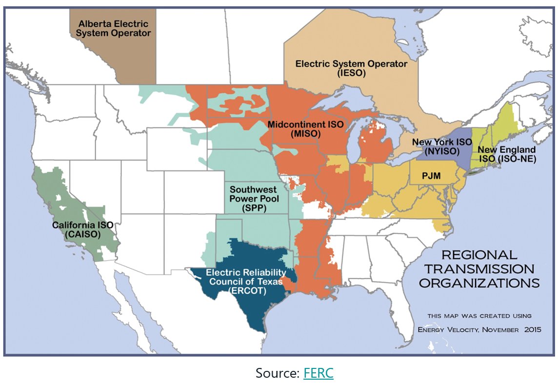 There are nine regional transmission organizations in North America. 
#ElectricGrid 

Check out the organization that serves your region.