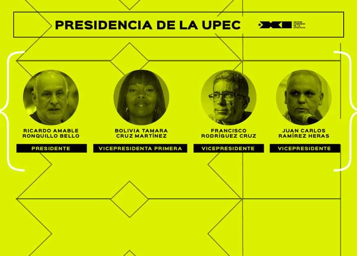 Felicidades a la nueva presidencia de la Unión de Periodistas de Cuba.
#PeriodistasEnCongreso