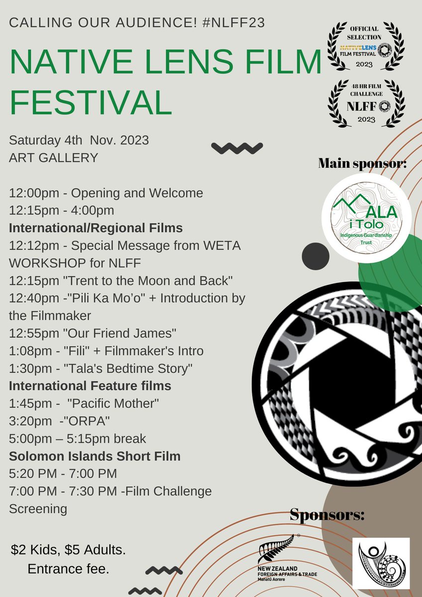 NativeLenSI's tweet image. IT'S HAPPENING TODAY!!!! #nlff23 #solomonislands