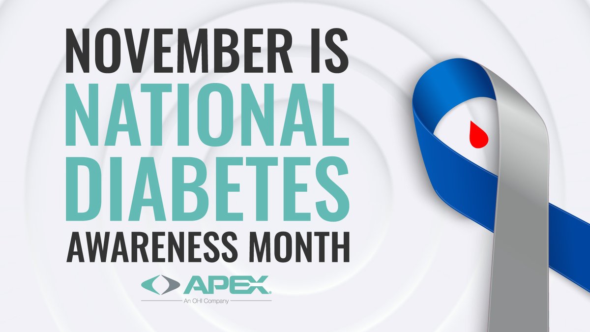 ApexFootHealth's tweet photo. November is Diabetes Awareness Month. Throughout November, we will share how diabetes can affect your feet and how diabetic shoes and socks can help treat and prevent foot complications. Follow us for tips and resources on diabetic foot care!
#DiabetesAwarenessMonth https://t.co/zwomhTbCPT