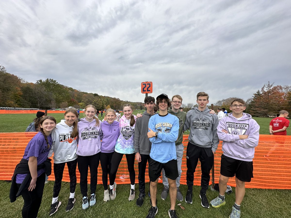 ByronTigerXC's tweet photo. Tim Starwalt has arrived at the IHSA State Finals!  Race time 10:00am Saturday morning…Box 22! https://t.co/6adXc3aoGr