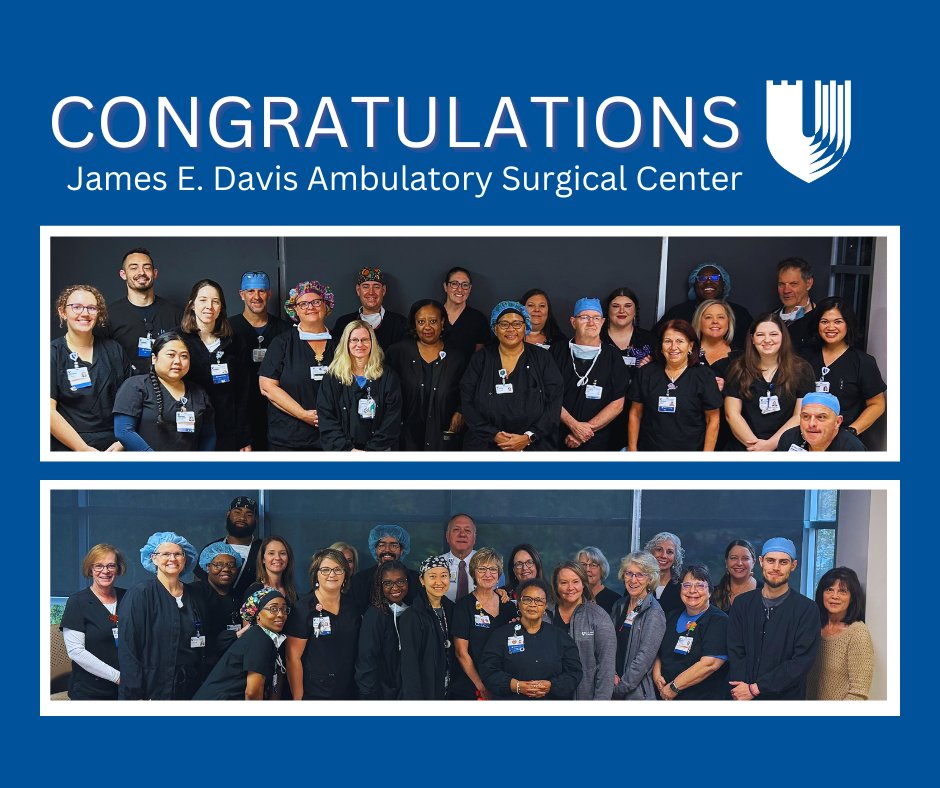 Kudos to our team at Davis Ambulatory Surgery Center for topping @Newsweek's list of America's Best Ambulatory Surgery Centers for 2024. Whoop Whoop! duke.is/w/pcmt