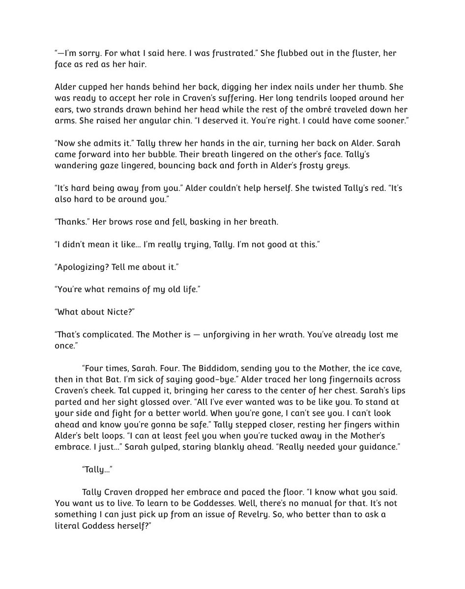 RoseBlood93's tweet photo. #Talder section in the next chapter of Dwell? Say less! 

(Bear with me it’s a first draft and it’s proof of life of chapter 19 sorry for making y’all wait. Here’s a taste.😅)

#MotherlandFortSalem
#MotherlandFortSalem4 
#SaveMotherlandFortSalem 
#MFSfanfic https://t.co/k8XWunBZQ8